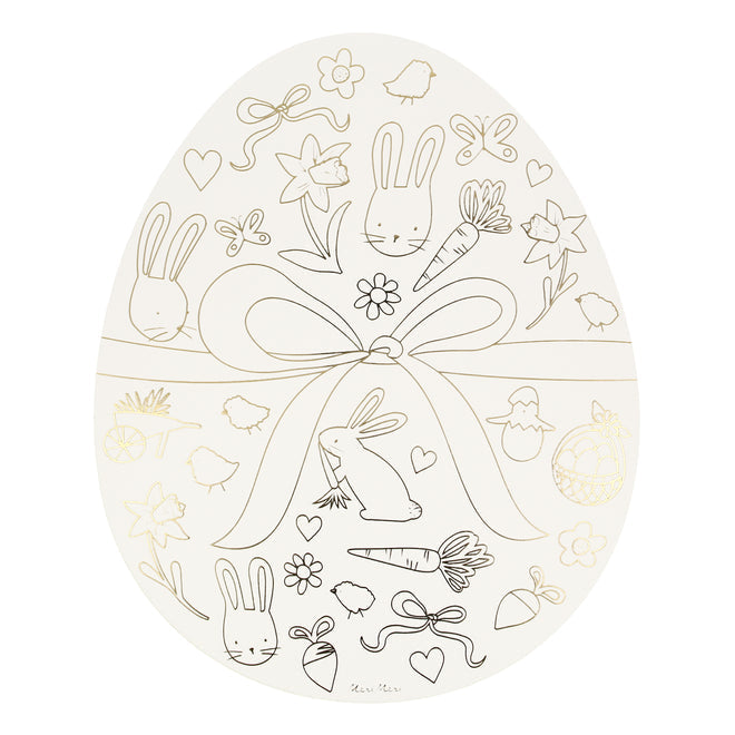 Easter Coloring Placemats