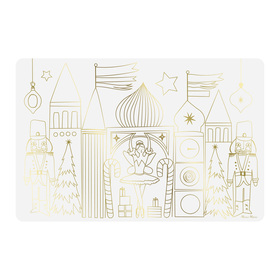 Nutcracker Coloring Placemats