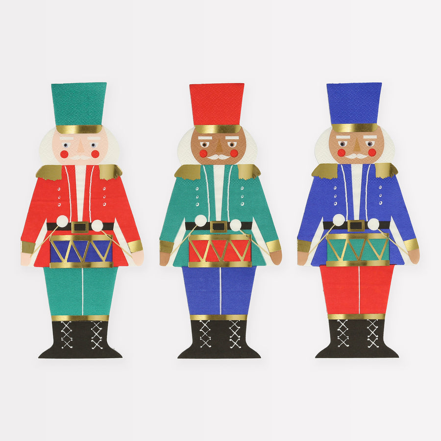 Nutcracker Die-Cut Napkins