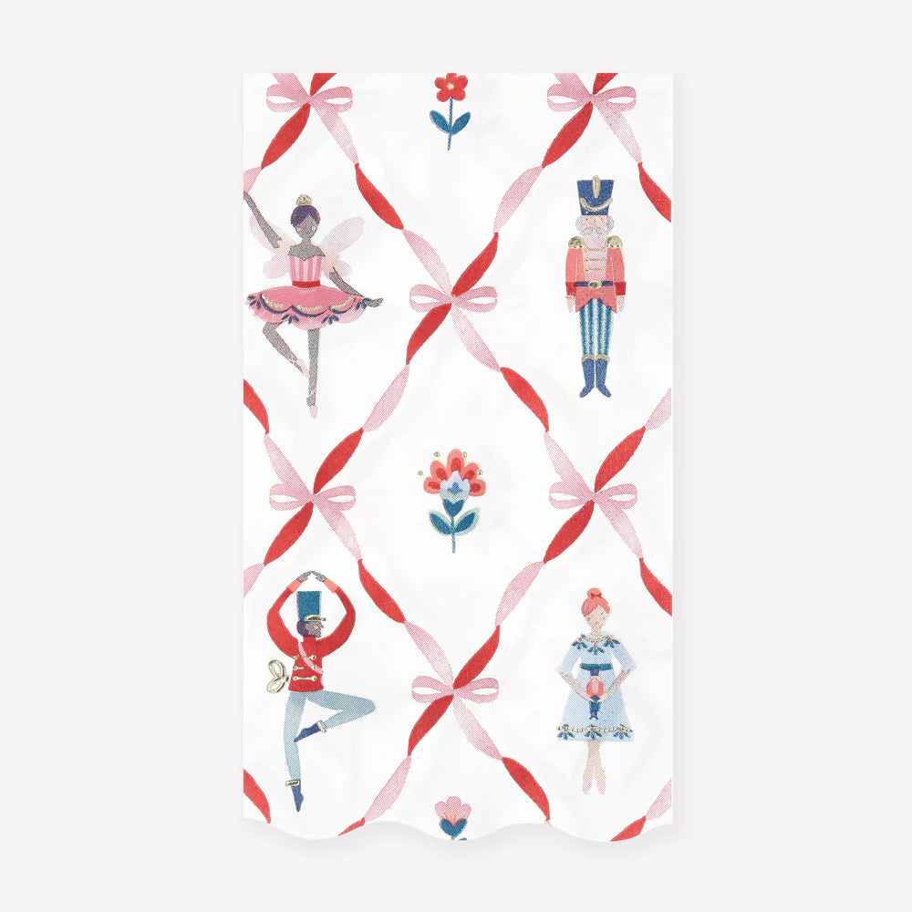 Nutcracker Ballet Paper Guest Towels