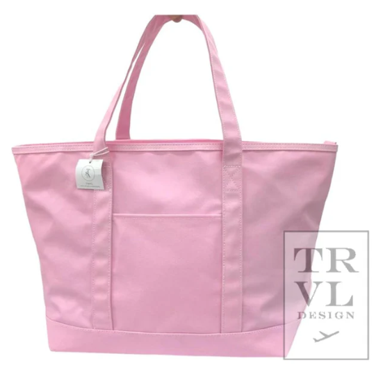 Maxi Coated Canvas Tote