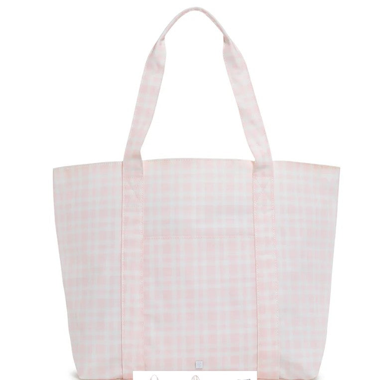 Jumbo Coated Canvas Tote by TRVL