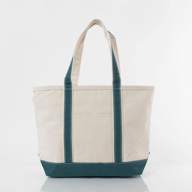 Medium Canvas Zip Top Tote