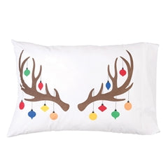 Reindeer Ornament Standard Pillowcase