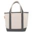 Handy Canvas Open Top Tote with Monogram