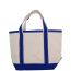 Handy Canvas Open Top Tote with Monogram