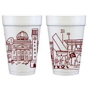 Foam Cup 10 Pack {Texas A&M University-College Station)