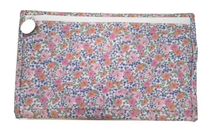 Garden Floral Changing Pad with Monogram