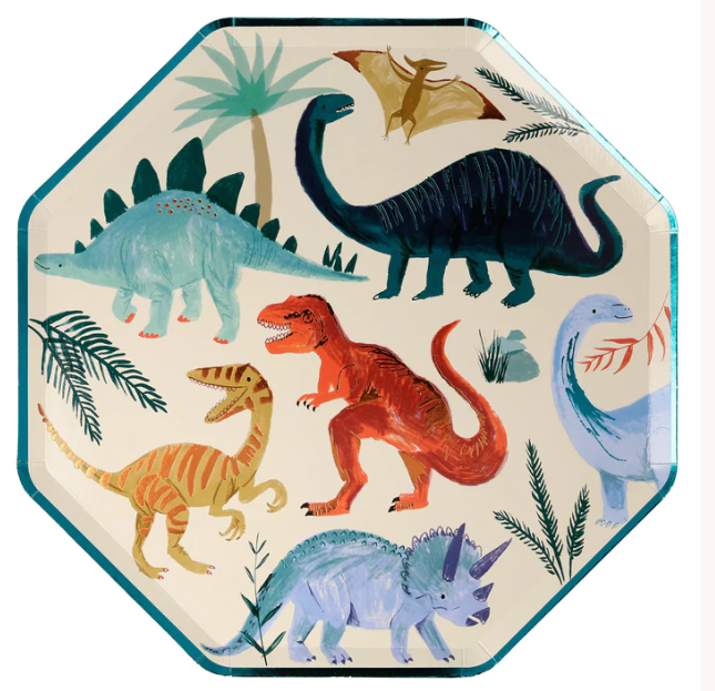 Dinosaur Dinner Plate