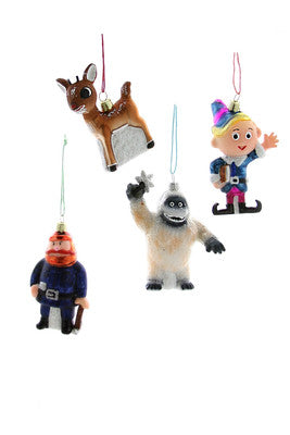Retro Rudolph Characters Ornament