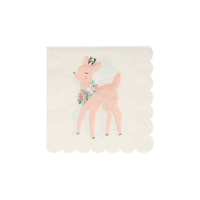 Pastel Deer Paper Napkins