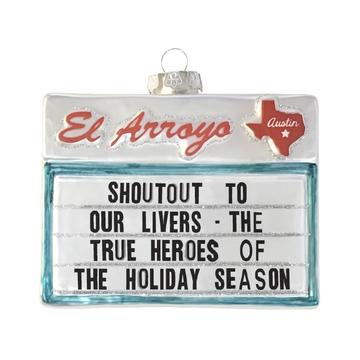 El Arroyo Holiday Heros Ornament