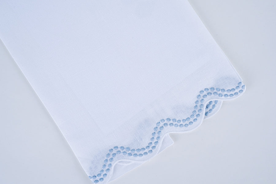Double Stitched Linen Finger Tip Towel