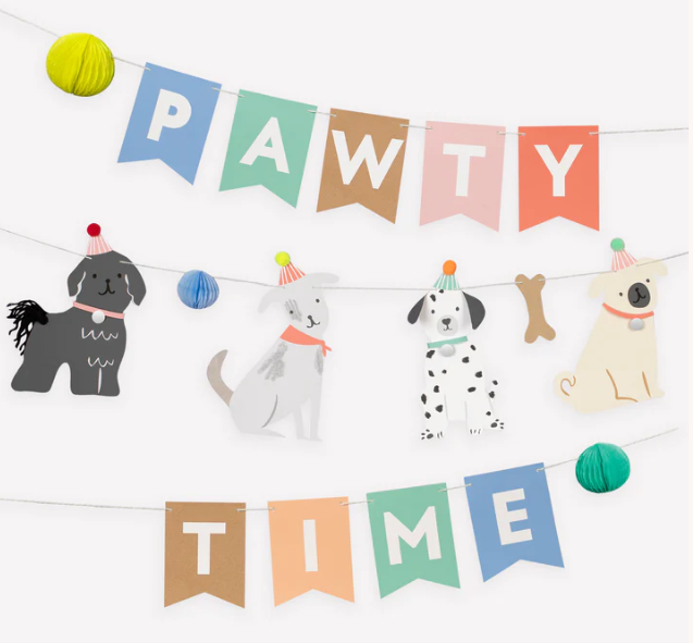 Puppy Party Garland Kit
