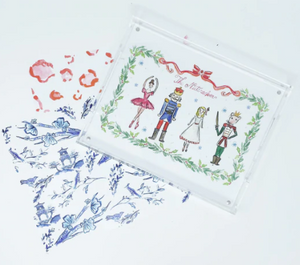 Acrylic Tray with Watercolor Inserts