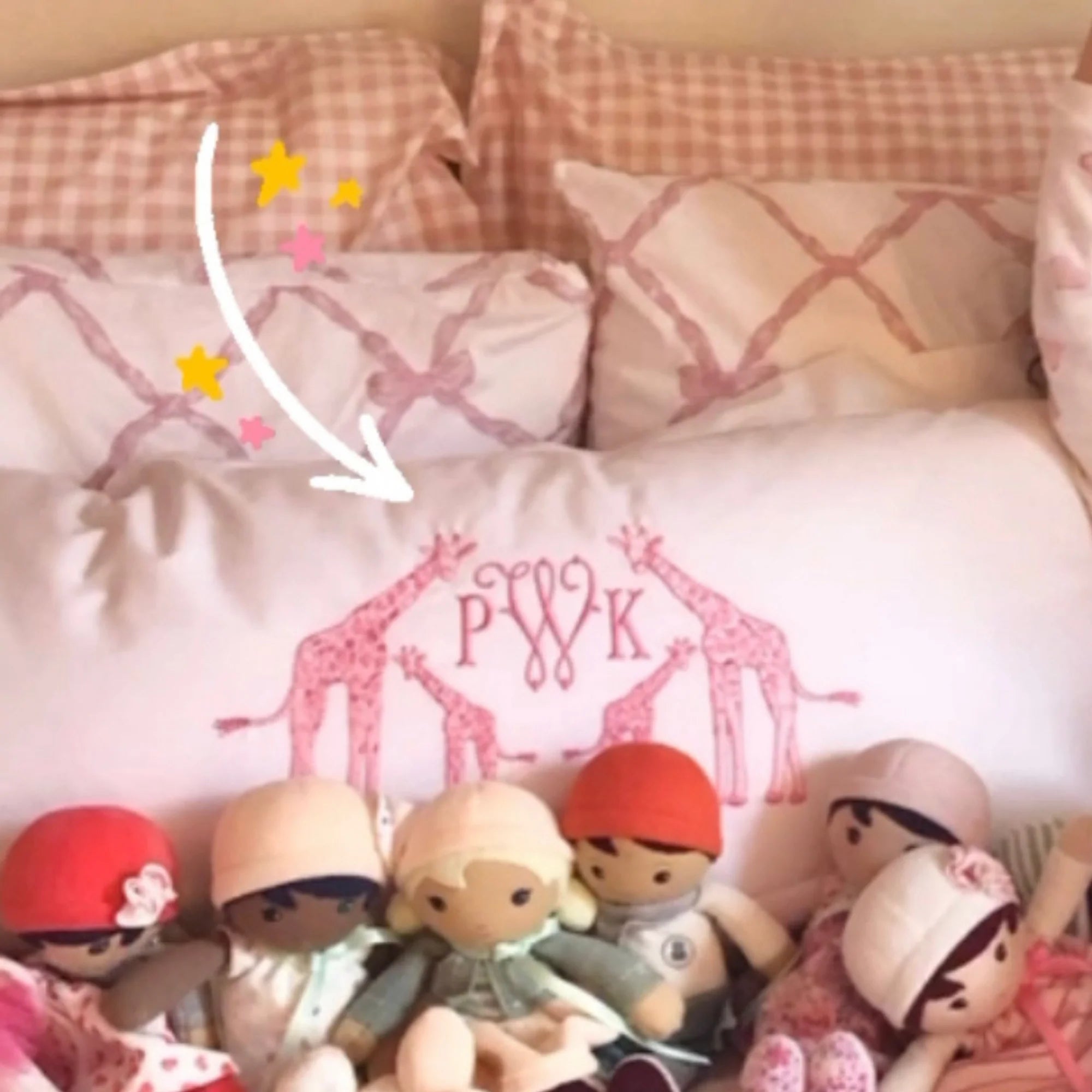 Monogrammed clearance lumbar pillow