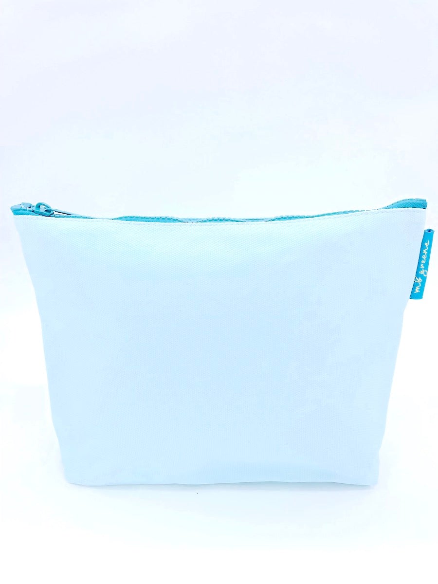 Large Zip Pouch Bag by mb greene